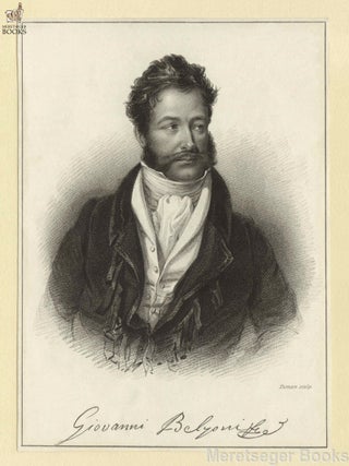 BELZONI Giovanni Battista (Italian - 1778-1823) - Copyright Peggy Joy Library
