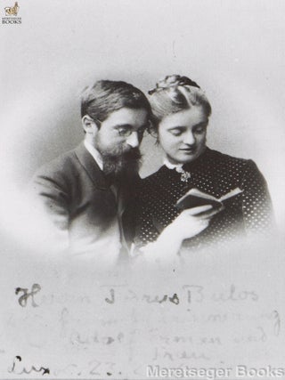 ERMAN Johann Peter Adolf (German - 1854-1937) und seine Frau Käte d'Heureuse (1862-1943) - Copyright State- und University Library of Bremen, estate Adolf Erman