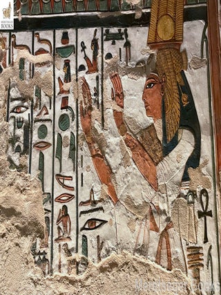 QV66-Nefertari-Burial Chamber-South Wall Left Side-006