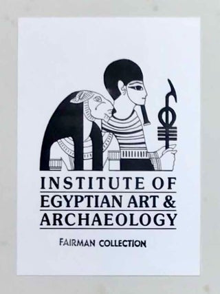 <a href="https://www.meretsegerbooks.com/book.php?id=M0430n" target="_blank">Bookplate of FAIRMAN Herbert Walter (English - 1907-1982) - From his copy of Davies' The tomb of the vizier Ramose (M0430n)</a>