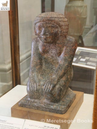 Statue with first 3 Horus names of 2nd dyn-001