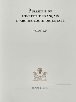 BIFAO 105