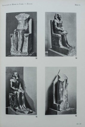 Statuen und Statuetten von Königen und Privatleuten - Band I & II & III & IV & V (complete set) (Catalogue Général du Musée du Caire)