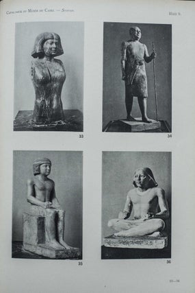 Statuen und Statuetten von Königen und Privatleuten - Band I & II & III & IV & V (complete set) (Catalogue Général du Musée du Caire)