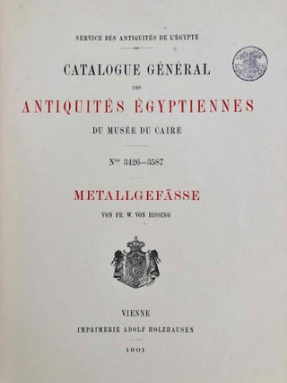Metallgefässe (Catalogue Général du Musée du Caire, Nos 3426-3587)[newline]C0013b-04.jpeg