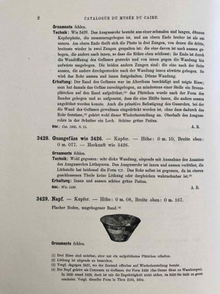 Metallgefässe (Catalogue Général du Musée du Caire, Nos 3426-3587)[newline]C0013b-19.jpeg