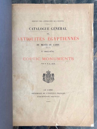 Coptic monuments (Catalogue Général du Musée du Caire, Nos 8001-8741)[newline]C0021a-03.jpeg