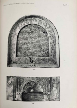 Item #C0021a Coptic monuments (Catalogue Général du Musée du Caire, Nos 8001-8741). CRUM...[newline]C0021a.jpeg