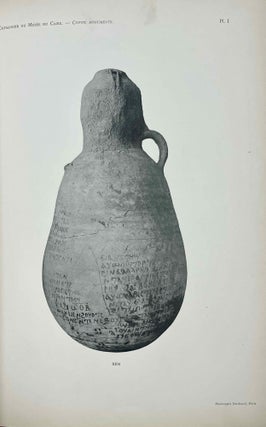 Coptic monuments (Catalogue Général du Musée du Caire, Nos 8001-8741)