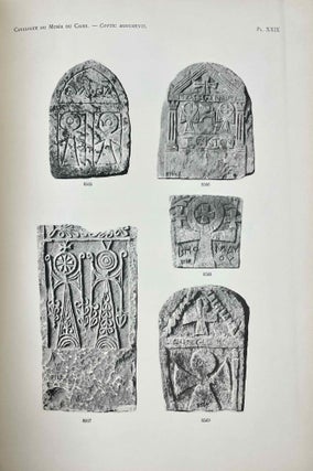 Coptic monuments (Catalogue Général du Musée du Caire, Nos 8001-8741)