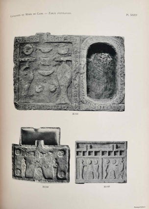 Tables d'offrandes. Vol. I: Texte. Vol. II: Planches. Complete set. (Catalogue Général du Musée du Caire, Nos 23001-23256)[newline]C0036b-21.jpeg
