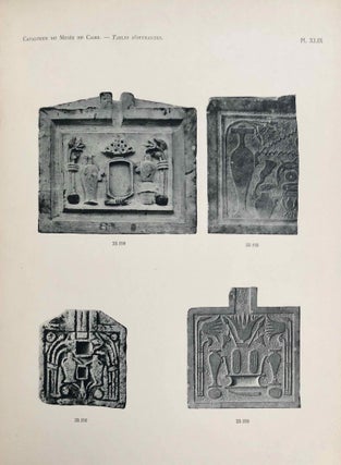 Tables d'offrandes. Vol. I: Texte. Vol. II: Planches. Complete set. (Catalogue Général du Musée du Caire, Nos 23001-23256)[newline]C0036b-22.jpeg