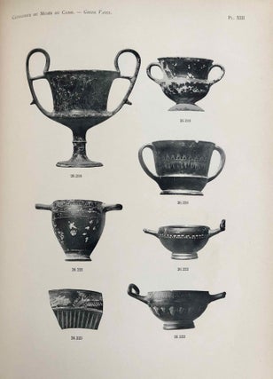 Item #C0045b Greek Vases (Catalogue Général du Musée du Caire, Nos 26124-26349 & 32377-32394)....[newline]C0045b.jpeg