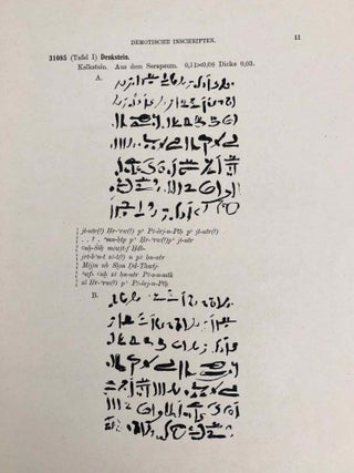 Die demotischen Denkmäler. Band I: Die demotischen Inschriften (Catalogue Général du Musée du Caire, Nos 30601-31166)[newline]C0056b-20.jpeg