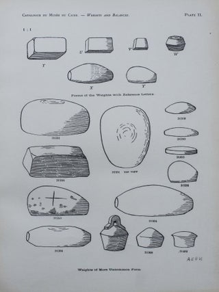 Weights and balances (Catalogue G&eacute;n&eacute;ral du Mus&eacute;e du Caire)