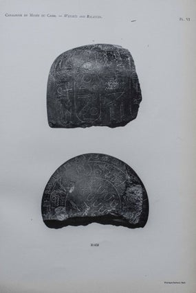 Weights and balances (Catalogue Général du Musée du Caire)