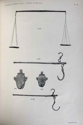 Weights and Balances (Catalogue Général du Musée du Caire, Nos 31271-31670)[newline]C0059a-28.jpeg