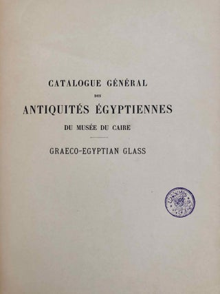 Graeco-Egyptian glass (Catalogue Général du Musée du Caire, Nos 32401-32800)[newline]C0061c-04.jpeg