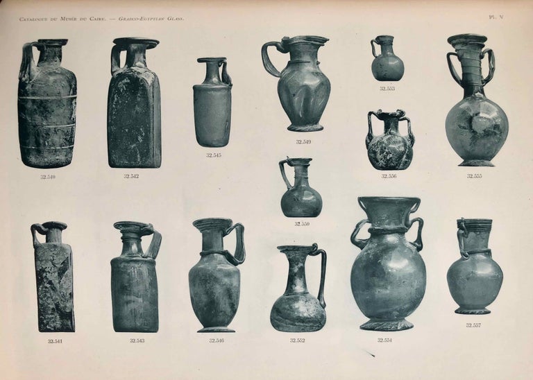 Item #C0061c Graeco-Egyptian glass (Catalogue Général du Musée du Caire, Nos 32401-32800). EDGAR Campbell Cowan.[newline]C0061c.jpeg
