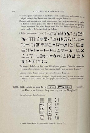 Stèles du Nouvel Empire. Tome I, fasc. I & II (Catalogue Général du Musée du Caire, Nos 34001-34064 & 34065-34186) Fasc. 3 (complete set)[newline]C0064a-04.jpeg