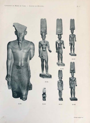Statues de divinités. Tomes I & II (complete set) (Catalogue Général du Musée du Caire, Nos 38001-39348)[newline]C0068c-20.jpeg