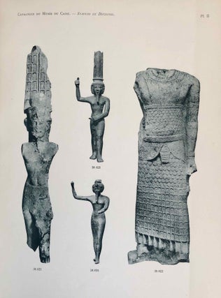 Statues de divinités. Tomes I & II (complete set) (Catalogue Général du Musée du Caire, Nos 38001-39348)[newline]C0068c-21.jpeg