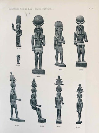 Statues de divinités. Tomes I & II (complete set) (Catalogue Général du Musée du Caire, Nos 38001-39348)[newline]C0068c-22.jpeg
