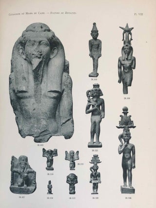 Statues de divinités. Tomes I & II (complete set) (Catalogue Général du Musée du Caire, Nos 38001-39348)[newline]C0068c-23.jpeg