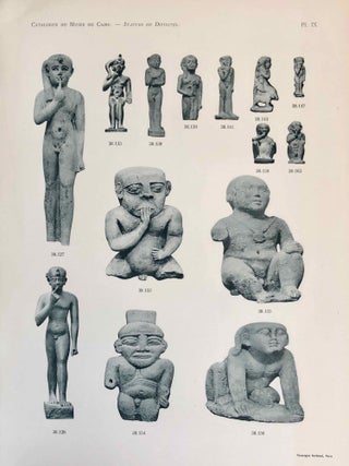 Statues de divinités. Tomes I & II (complete set) (Catalogue Général du Musée du Caire, Nos 38001-39348)[newline]C0068c-24.jpeg