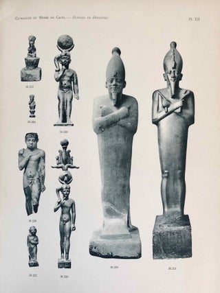 Statues de divinités. Tomes I & II (complete set) (Catalogue Général du Musée du Caire, Nos 38001-39348)[newline]C0068c-25.jpeg