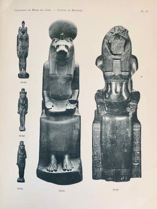 Statues de divinités. Tomes I & II (complete set) (Catalogue Général du Musée du Caire, Nos 38001-39348)[newline]C0068c-31.jpeg