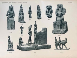 Statues de divinités. Tomes I & II (complete set) (Catalogue Général du Musée du Caire, Nos 38001-39348)[newline]C0068c-34.jpeg