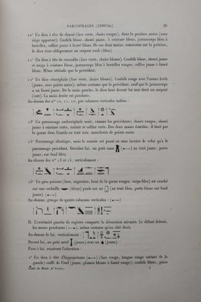 Sarcophages de l'époque bubastite à l'époque saïte - Tome I & Tome II (complete set) (Catalogue Général du Musée du Caire)