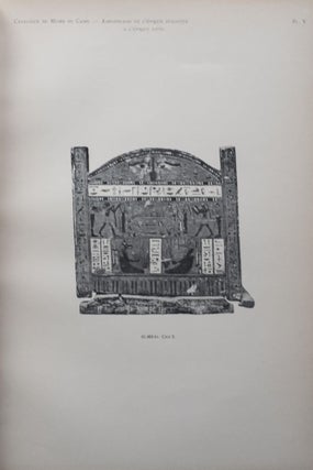 Sarcophages de l'époque bubastite à l'époque saïte - Tome I & Tome II (complete set) (Catalogue Général du Musée du Caire)