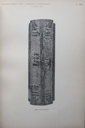 Sarcophages de l'époque bubastite à l'époque saïte - Tome I & Tome II (complete set) (Catalogue Général du Musée du Caire)
