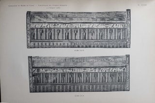 Sarcophages de l'époque bubastite à l'époque saïte - Tome I & Tome II (complete set) (Catalogue Général du Musée du Caire)