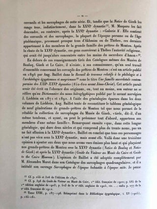 Cercueils anthropoïdes des prêtres de Montou. 2 volumes, complete set. (Catalogue Général du Musée du Caire, Nos 41042-41048 & 41049-41072)[newline]C0072c-08.jpeg
