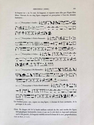 Cercueils anthropoïdes des prêtres de Montou. 2 volumes, complete set. (Catalogue Général du Musée du Caire, Nos 41042-41048 & 41049-41072)[newline]C0072c-11.jpeg