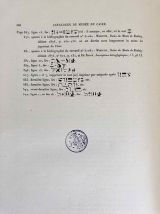 Cercueils anthropoïdes des prêtres de Montou. 2 volumes, complete set. (Catalogue Général du Musée du Caire, Nos 41042-41048 & 41049-41072)[newline]C0072c-12.jpeg