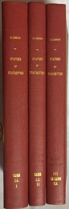 Item #C0074a Statues et statuettes de rois et de particuliers - Tome I. LEGRAIN Georges