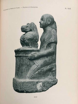 Statues et statuettes de rois et de particuliers. Tome II. (Catalogue Général du Musée du Caire, Nos 42139-42191)[newline]C0075a-19.jpeg