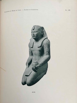 Statues et statuettes de rois et de particuliers. Tome II. (Catalogue Général du Musée du Caire, Nos 42139-42191)[newline]C0075a-20.jpeg