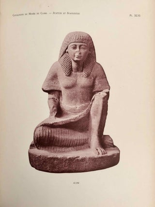 Item #C0075a Statues et statuettes de rois et de particuliers. Tome II. (Catalogue Général du...[newline]C0075a.jpeg
