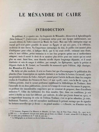 Papyrus de Ménandre (Catalogue Général du Musée du Caire, No 43227)[newline]C0078a-04.jpeg