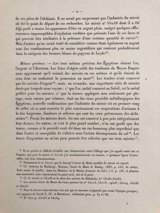 Miroirs (Catalogue Général du Musée du Caire, Nos 44001-44102)