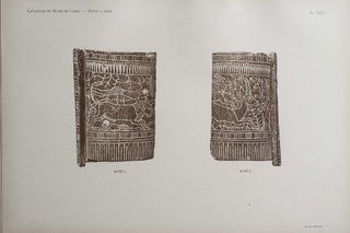Item #C0081b Objets de toilette - Planches inédites (Catalogue Général du Musée du Caire)....