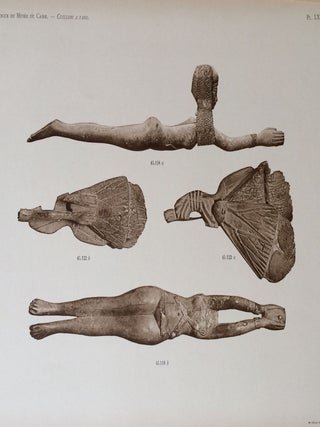 Objets de toilette - Planches inédites (1 in XEROX) (Catalogue Général du Musée du Caire)