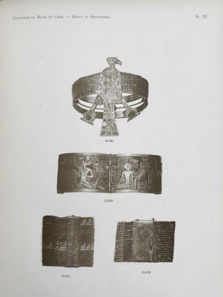 Bijoux et orfèvreries. Tome I, fasc. 1 (Catalogue Général du Musée du Caire, Nos 52001-52151)[newline]C0087a-17.jpeg