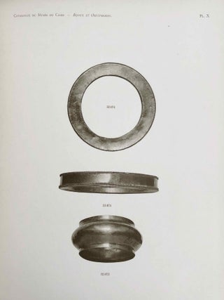 Bijoux et orfèvreries. Tome I, fasc. 1 (Catalogue Général du Musée du Caire, Nos 52001-52151)[newline]C0087a-18.jpeg