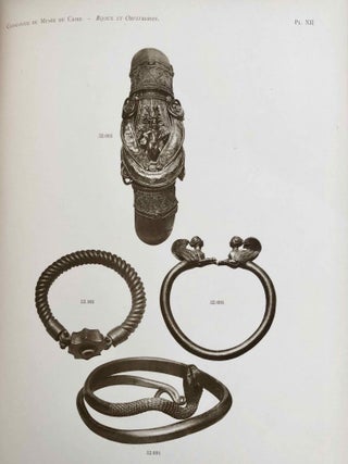 Bijoux et orfèvreries. Tome I, fasc. 1 (Catalogue Général du Musée du Caire, Nos 52001-52151)[newline]C0087a-20.jpeg